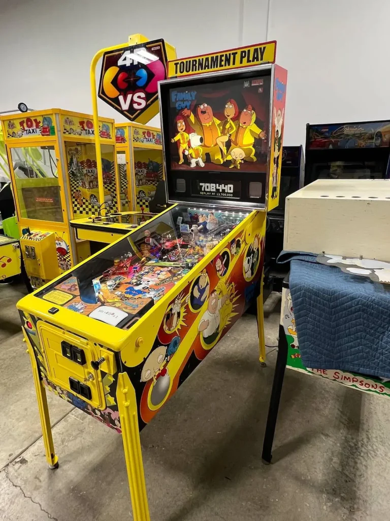 family guy pinball for sale