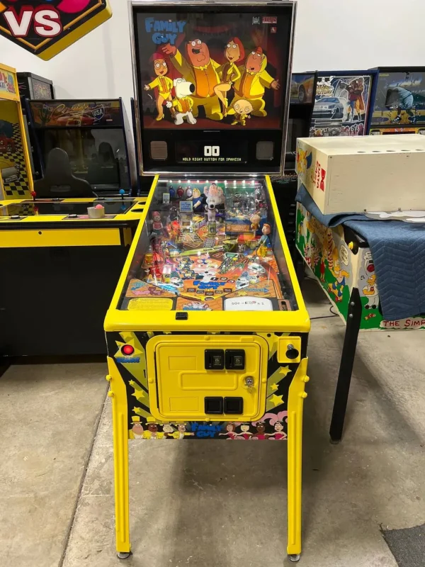 family guy pinball for sale