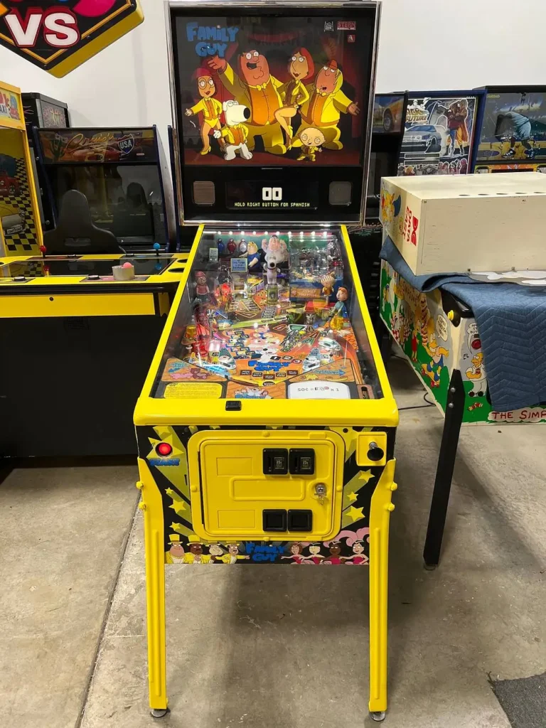 family guy pinball for sale
