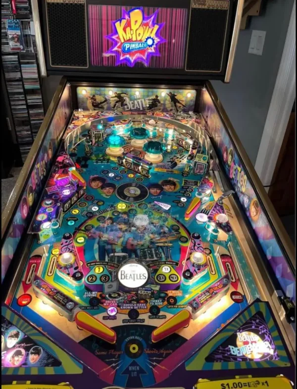 The Beatles Gold Edition Pinball Machine - Image 2