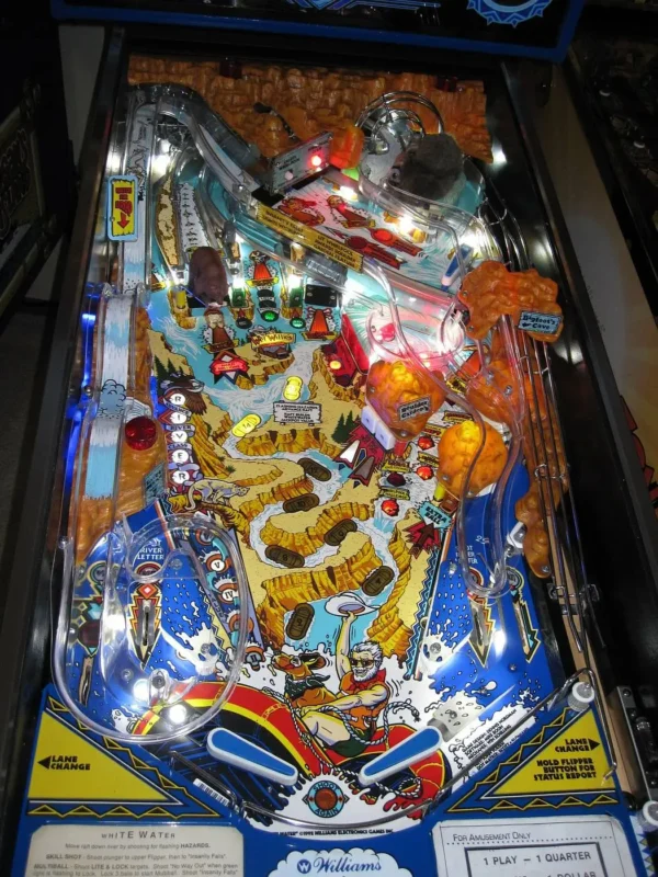 White Water Pinball Machine by Williams - Image 8